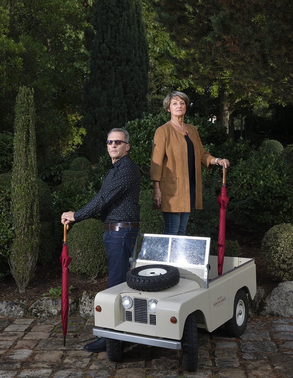 Christine et Jean-Pierre, Château Trolong Mondot © Marion Gambin