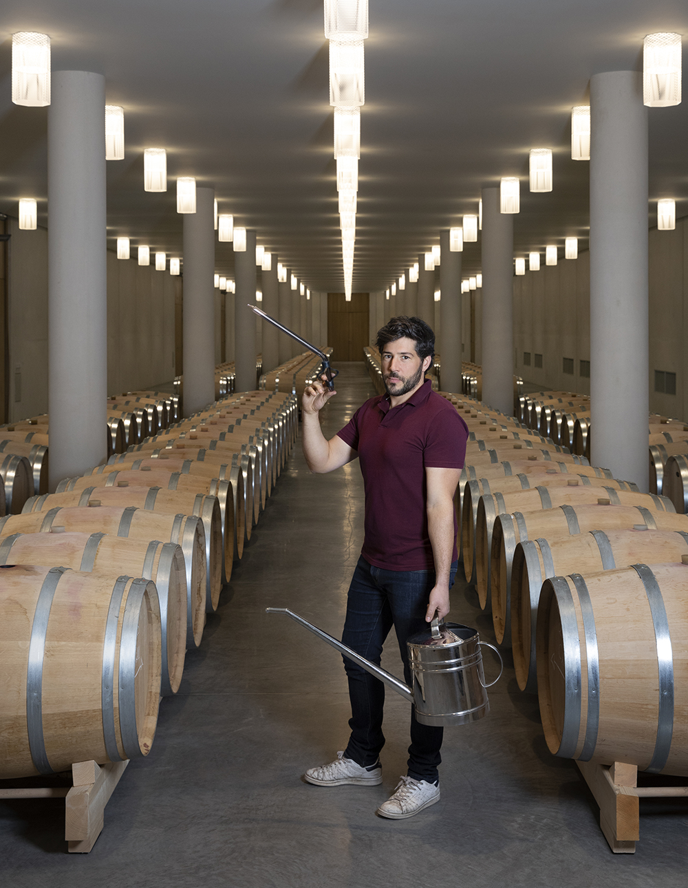 Rémi, maitre de Chai, Château Trolong Mondot © Marion Gambin